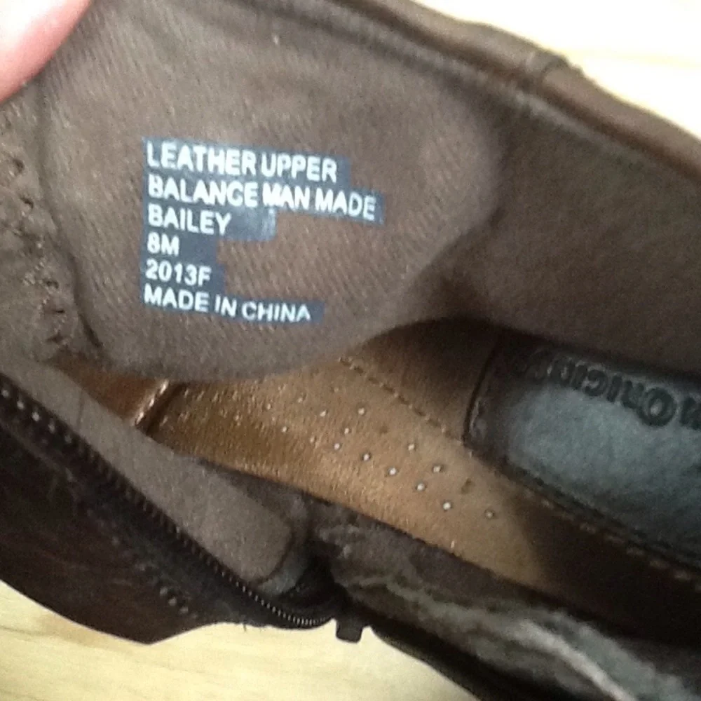 Earth‎ Origins Bailey Brown Leather Slouch Bootie